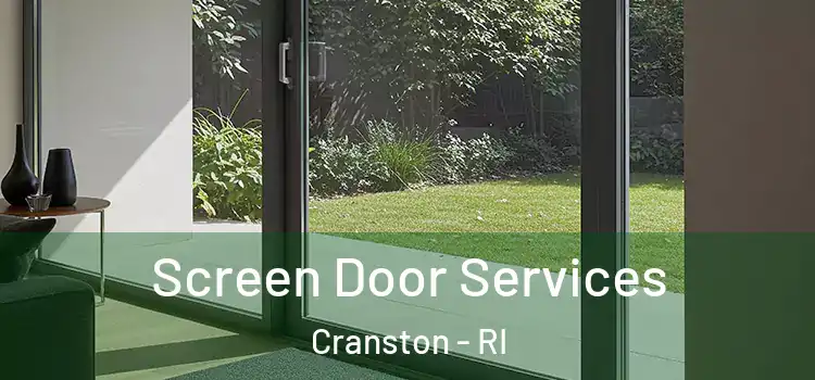 Screen Door Services Cranston - RI